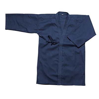Ace Martial Arts Supply Kendo Jacket, Kendo Gi, Keiko Gi. (Navy Blue, 4)