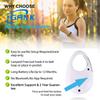 iGANK Simple Walking Pedometer 3D Step Counter for Men Women Kids (White) view 3