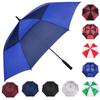 MRTLLOA Automatic Open Golf Umbrella, Extra-Large Oversized Double Canopy Vented Windproof Waterproof Stick Rain Golf Umbrellas for Men and Women(Royal Navy Blue/68 in) view 1