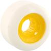 Powerflex Skateboards Rock Candy White/Clear Yellow Skateboard Wheels - 54mm 84b (Set of 4) view 2