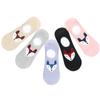 Benefeet Womens Novelty Funny No Show Socks - Non Slip, Cute Fox Face, Low Cut, Animal Patterned Cotton Socks - Colorful, Cartoon, Silly, Cool, Boat Line Christmas Gifts for Fox Lover view 3