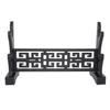 Eforlife Sword Stand Classical Weapon Display Stand Katana Genji Japanese Samurai Sword Blade Medieval Sword Stand Holder (2-Tier) view 4