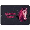 Makoroni - Quarter Horse Horse Horses - Street Sign 12"x18" Aluminum, Des s49 view 1