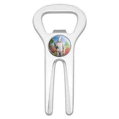 GRAPHICS & MORE Wizard of Oz Tin Man Character Golf Golfing Divot Repair Tool Bottle Opener