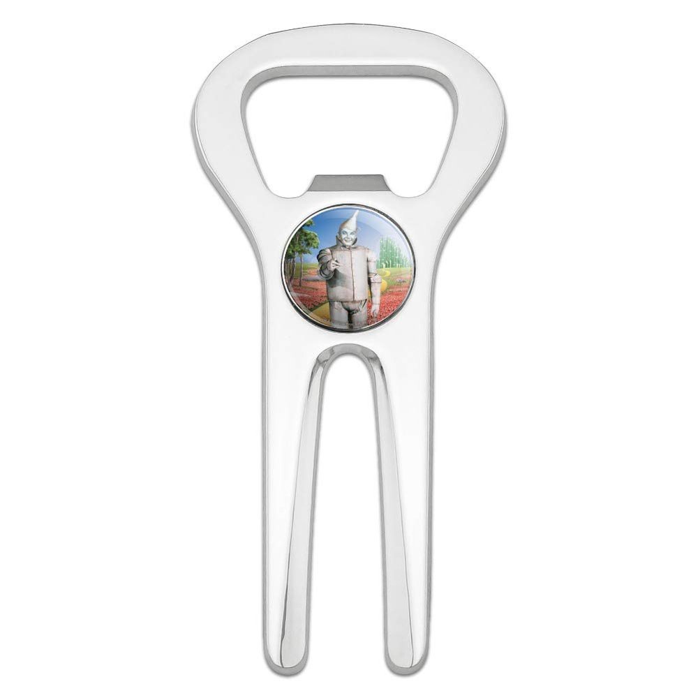 GRAPHICS & MORE Wizard of Oz Tin Man Character Golf Golfing Divot Repair Tool Bottle Opener