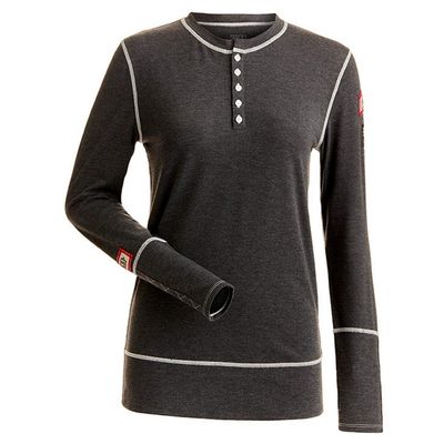 NILS Womens Sharon Crewneck (Charcoal/Large)