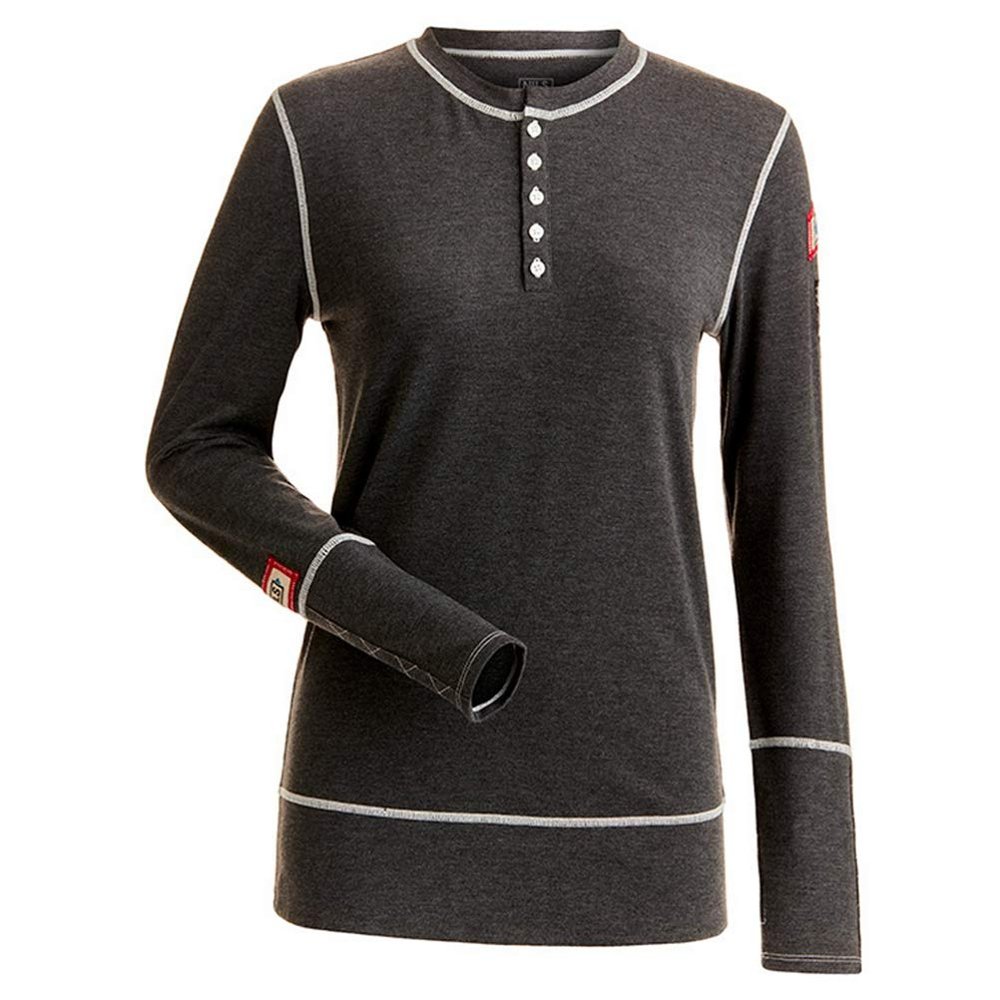 NILS Womens Sharon Crewneck (Charcoal/Large)