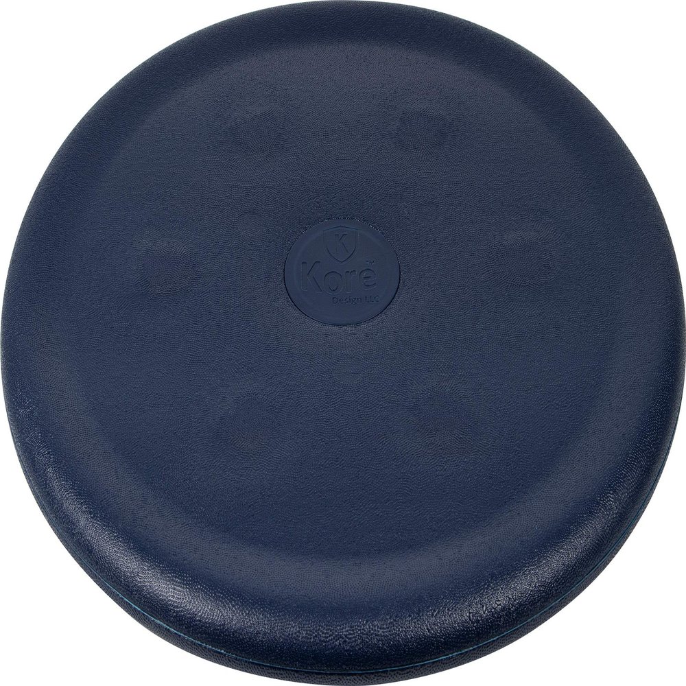 Kore Design Floor Wobbler Balance Disc for Sitting, Standing, or Fitness - Dark Blue