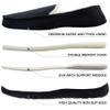 Lulex Mens Moccasin Slippers Plush Indoor Outdoor House Bedroom Shoes with Soft Memory Foam Black 11 M US view 4