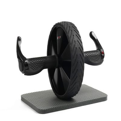 Ab Roller Wheel - Pre-Assembled Professional Grade Home & Gym Workout Abdominal Equipment for Abs Exercise - Core Stomach Abdomen Muscle Training and Strengthening while Rolling