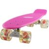 Skateboards Pink Complete Little Cruiser Retro Skateboard for Kids Boys Youths Beginners Daughter 22 inch (Pink) view 1