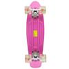 Skateboards Pink Complete Little Cruiser Retro Skateboard for Kids Boys Youths Beginners Daughter 22 inch (Pink) view 3