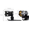 Bicycle Light Car Headlights Mountain Bike Night Riding Light Riding Equipment Charging Ultra-Long-Range Flashlight Strong Headlights view 2