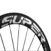 Superteam 50mm Bike Wheel 700C Clincher UD Matte U Shape (Crack White) view 4