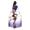Butterfly Wings Women Shawl Fairy Cape Nymph Pixie Halloween Cosplay Cloak Dance Purple view 1