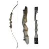 SHARROW Archery Takedown Recurve Bow Wooden Riser Hunting Adult Bow 18-40lbs Archery Target Practice Bow Traditional Longbow (24lbs) view 1