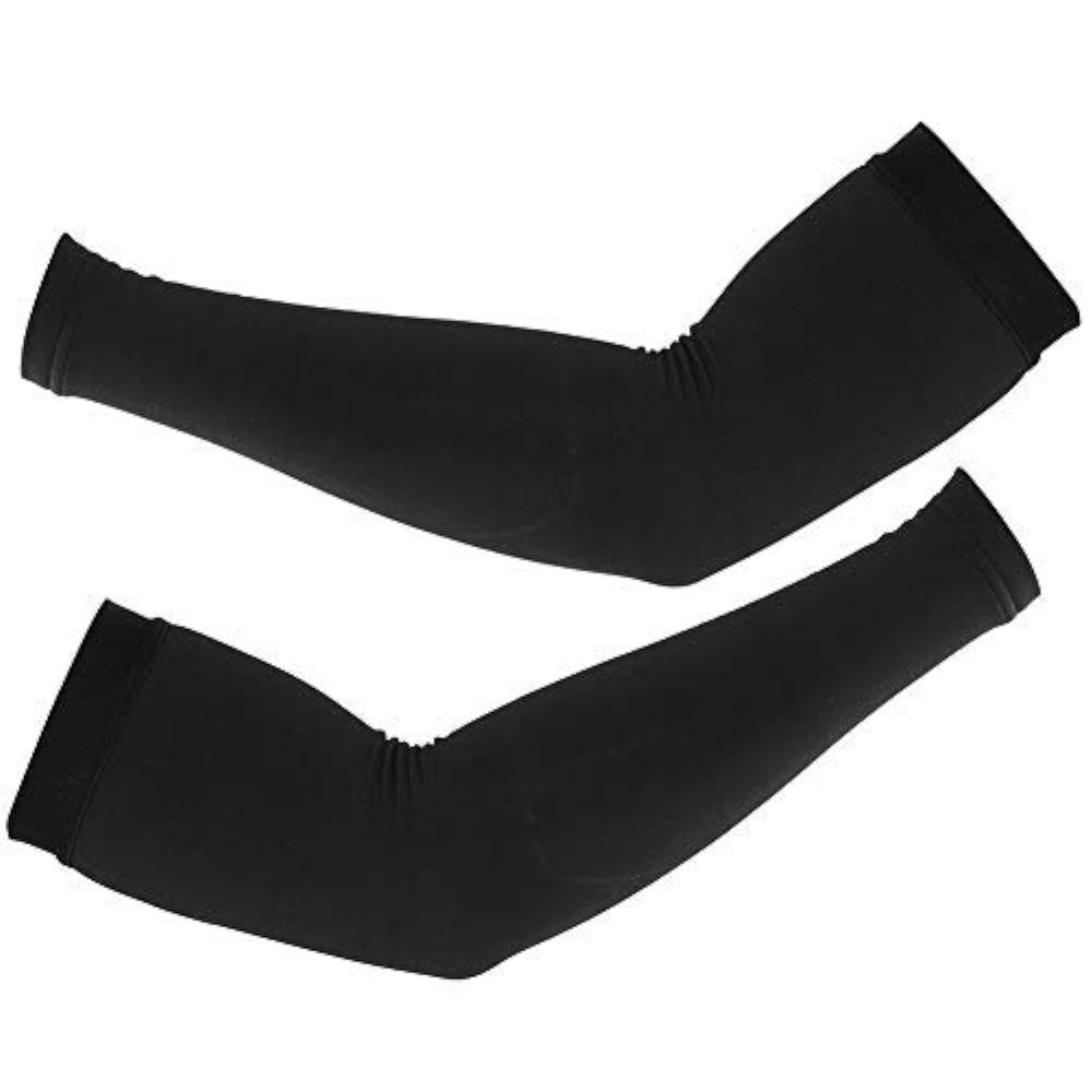 Arm Warmers, Windproof Fleece Comfortable Fit Arm Sleeves for Cold Weather Sun Protection Outdoor Sports Cycling Running for Men