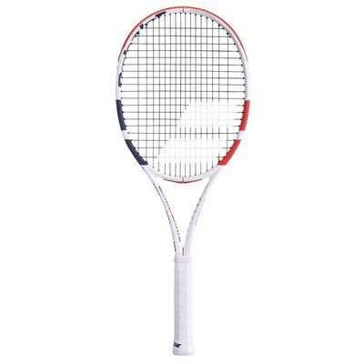 Babolat Pure Strike 16/19 Tennis Racquet Racquet - Strung with 16g White Babolat Syn Gut at Mid-Range Tension (4 1/2" Grip)