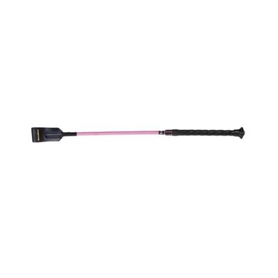 Horse Fare Products Snowbee Leather Bat with Diamonds, 23" (Pink)