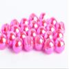 Blue Wing Olive Slotted Tungsten Beads for Fly Tying- 100 Pack (Metallic Pink, 3.2 mm (1/8")) view 1
