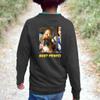 TEEAMORE Custom Youth Crewneck Sweatshirt Add Your Own Image Design Text Front Back Side Charcoal view 3