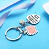 Nimteve Teacher Appreciation Gift for Women, 3PCs Teacher Keychain Set, Jewelry Gift for Teachers, Birthday Gift for Teacher Gifts From Students (Style C) view 2