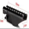 WINFREE Rear Sight Rail Scope Mount Standard Scope Base 1913 Picatinny for Low Profile Red Dot Optics (Short Mount, 100mm) view 4