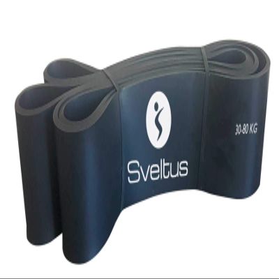 Sveltus Power Band Black 30-80 kg Adult Unisex, One Size