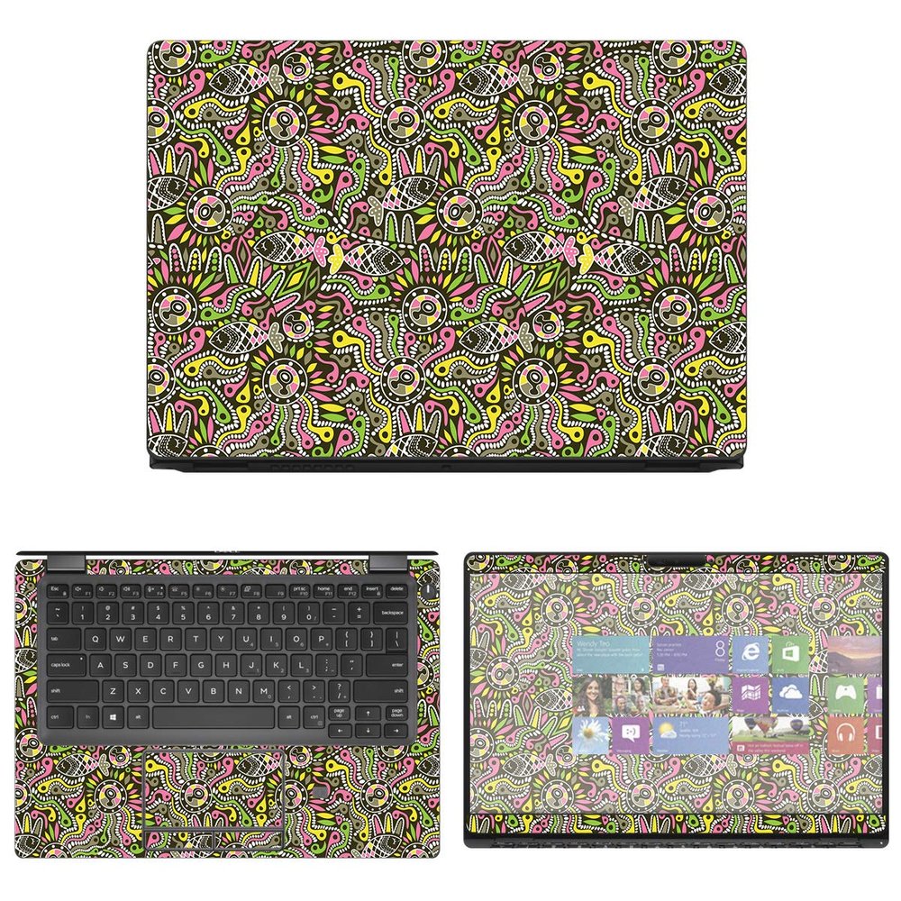 Decalrus - Protective Decal Skin Sticker for Dell Latitude 13 5300 2-in-1 (13.3" Screen) case Cover wrap DElatitude13_5300-250