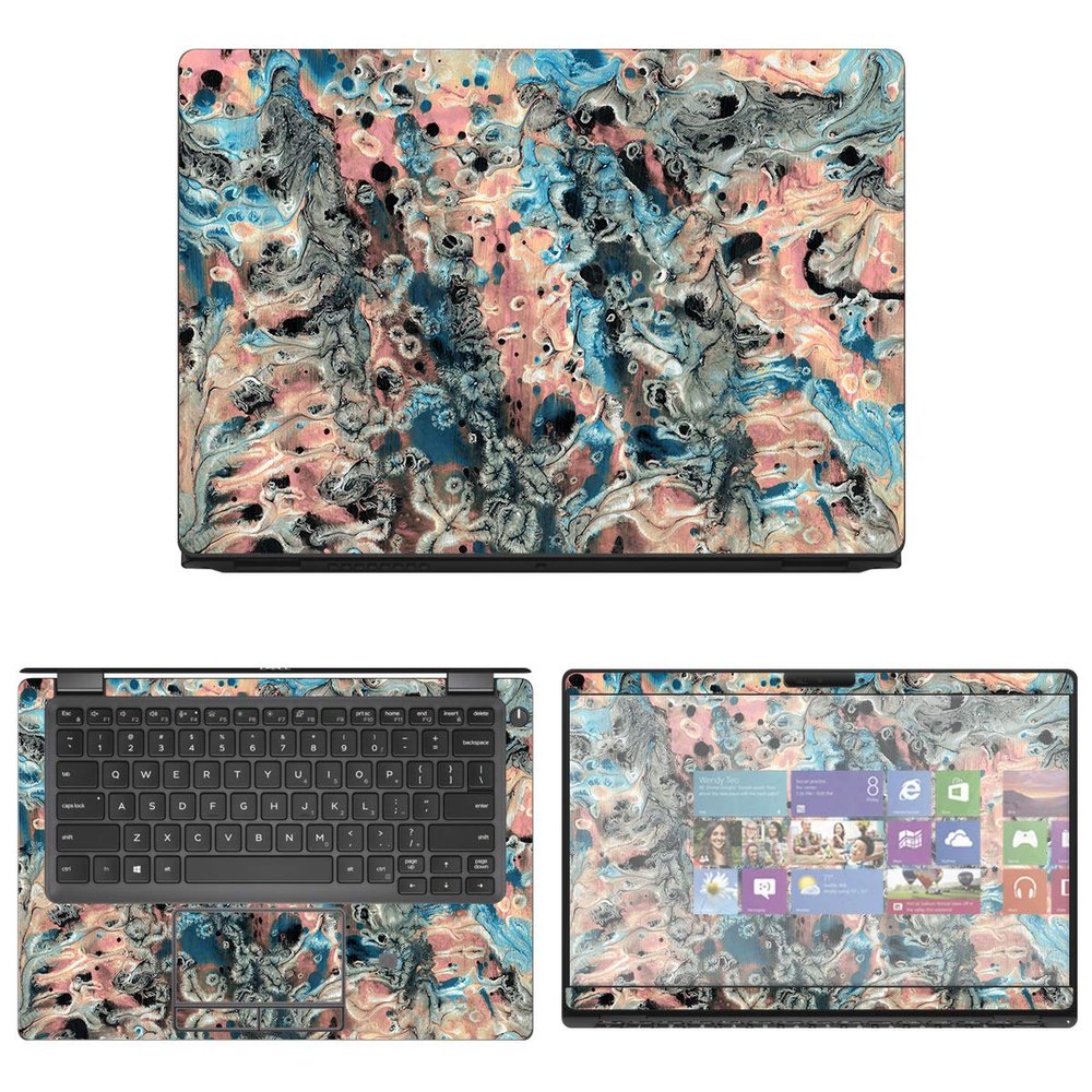 Decalrus - Protective Decal Skin Sticker for Dell Latitude 13 5300 2-in-1 (13.3" Screen) case Cover wrap DElatitude13_5300-245