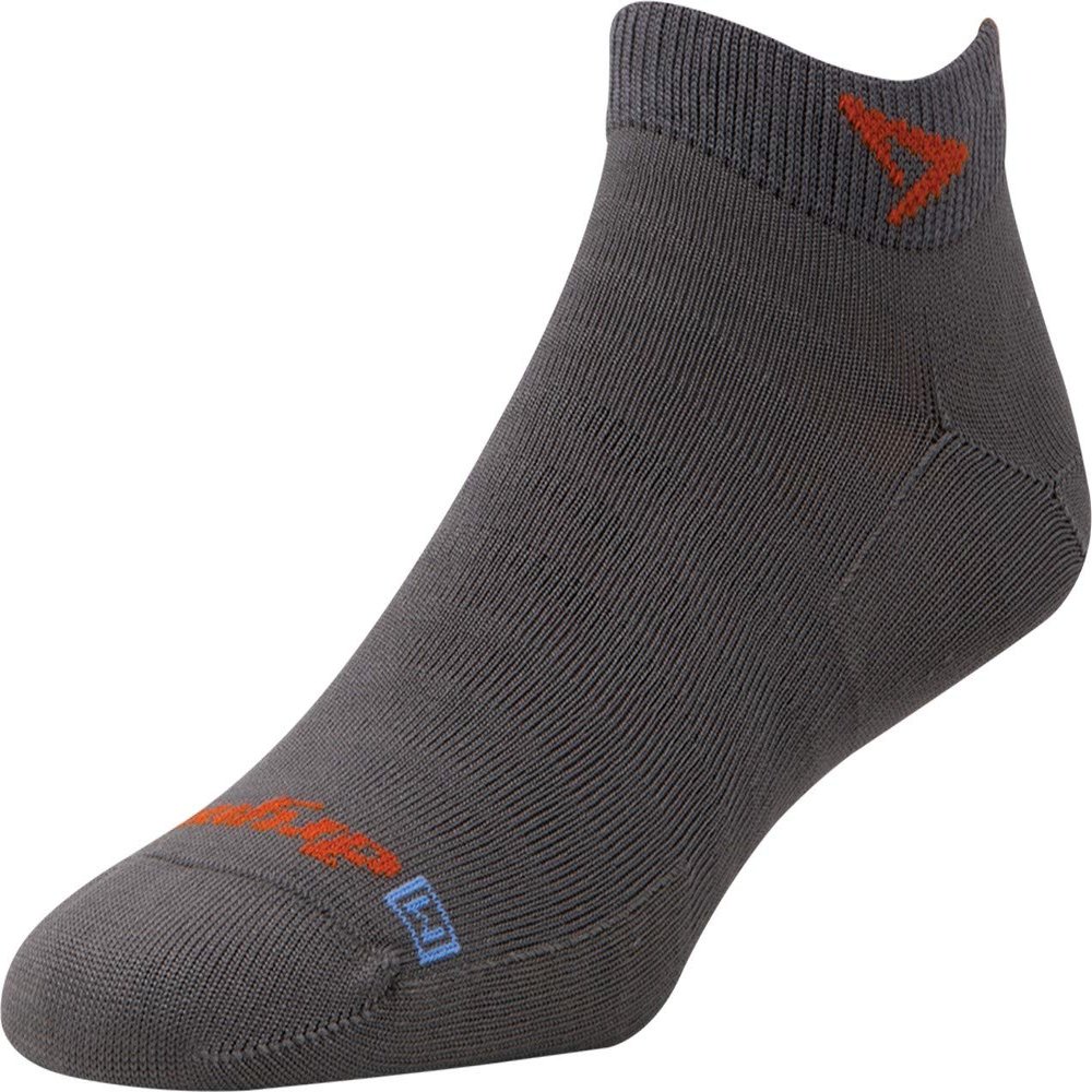 Drymax Extra Protection Hyper Thin Running Mini Crew (Anthracite/Orange, Small)