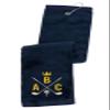 Personalized Embroidered Golf Towel with Monogram Design and Initials  Custom Trifold Towel for Golf Bags with Grommet and Carabiner Clip, Hook view 1