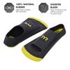 TYR unisex adult Burner Fins 2.0 Footwear, Black/Yellow, Small US view 3