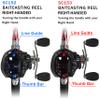 Fishdrops Baitcaster Reel Ultra-Light Baitcasting Fishing Reel, 7.0:1 Gear Ratio, 12.12LB Drag Magnetic Brake, Smooth 11+1BB, Freshwater & Saltwater and Affordable Low Profile Bait Caster Reel view 4