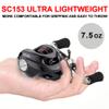 Fishdrops Baitcaster Reel Ultra-Light Baitcasting Fishing Reel, 7.0:1 Gear Ratio, 12.12LB Drag Magnetic Brake, Smooth 11+1BB, Freshwater & Saltwater and Affordable Low Profile Bait Caster Reel view 2