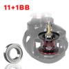 Fishdrops Baitcaster Reel Ultra-Light Baitcasting Fishing Reel, 7.0:1 Gear Ratio, 12.12LB Drag Magnetic Brake, Smooth 11+1BB, Freshwater & Saltwater and Affordable Low Profile Bait Caster Reel view 3