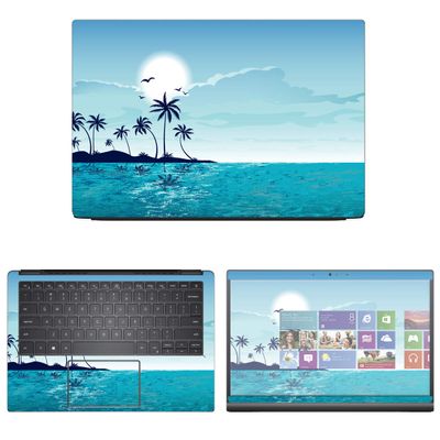 Decalrus - Protective Decal Beach Skin Sticker for Dell Latitude 3301 (13.3" Screen) case Cover wrap DElatitude_3301-96