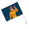 GRAPHICS & MORE Scooby Doo Velma Character Car Truck Flag with Window Clip On Pole Holder view 1