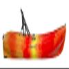 Perception Tribe 9.5 - Recerational Kayak Sit on Top - Large Rear Storage with Tie Downs - 9.5 ft - Sunset view 2