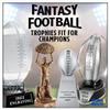 Crown Awards 10" Blitz Metal Football Trophy, Fantasy Football Trophy Engraved Prime view 3