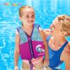 SwimSchool Swim Trainer Vest  Medium/Large Max 50 Pounds  Kids Swim Vest with Padded Shoulders Comfortable Flex-Form-Fit Design with Adjustable Safety Strap  Pink/Aqua view 2
