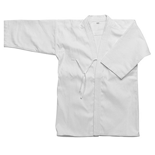 Ace Martial Arts Supply Kendo Jacket, Kendo Gi, Keiko Gi. (White, 7)