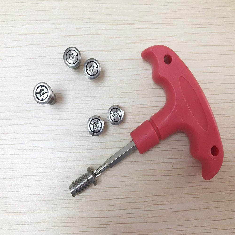 6X Golf Weight Screw Tool Fit for Taylormade M4 D-Type Driver, M6 Driver, M4 Tour Issu Driver