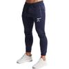 Wangdo Men's Joggers Sweatpants Gym Training Workout Pants Slim Fit with Zipper Pockets(Navy-XL) view 1