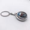 3D Munich Germany Glass Crystal Keychain Keyring Rotating Decoration Tourist Souvenir Men Women Accessories Gift Rotating Decoration view 3
