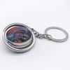 3D London Eye Glass Crystal Keychain KeyRing Rotating Decoration Tourist Souvenir Men Women Accessories Gift Rotating Decoration view 3