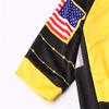 JPOJPO USA Cycling Jersey Men Road Bike Shirt for Man Summer Biking Tops Short Sleeve Bicycle Clothes Cycle Wear Breathable view 3