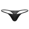 YiZYiF Men's Sexy Pearl Massage G-String Thongs Underwear Low Rise Lingerie Micro Panties Black X-Large view 2
