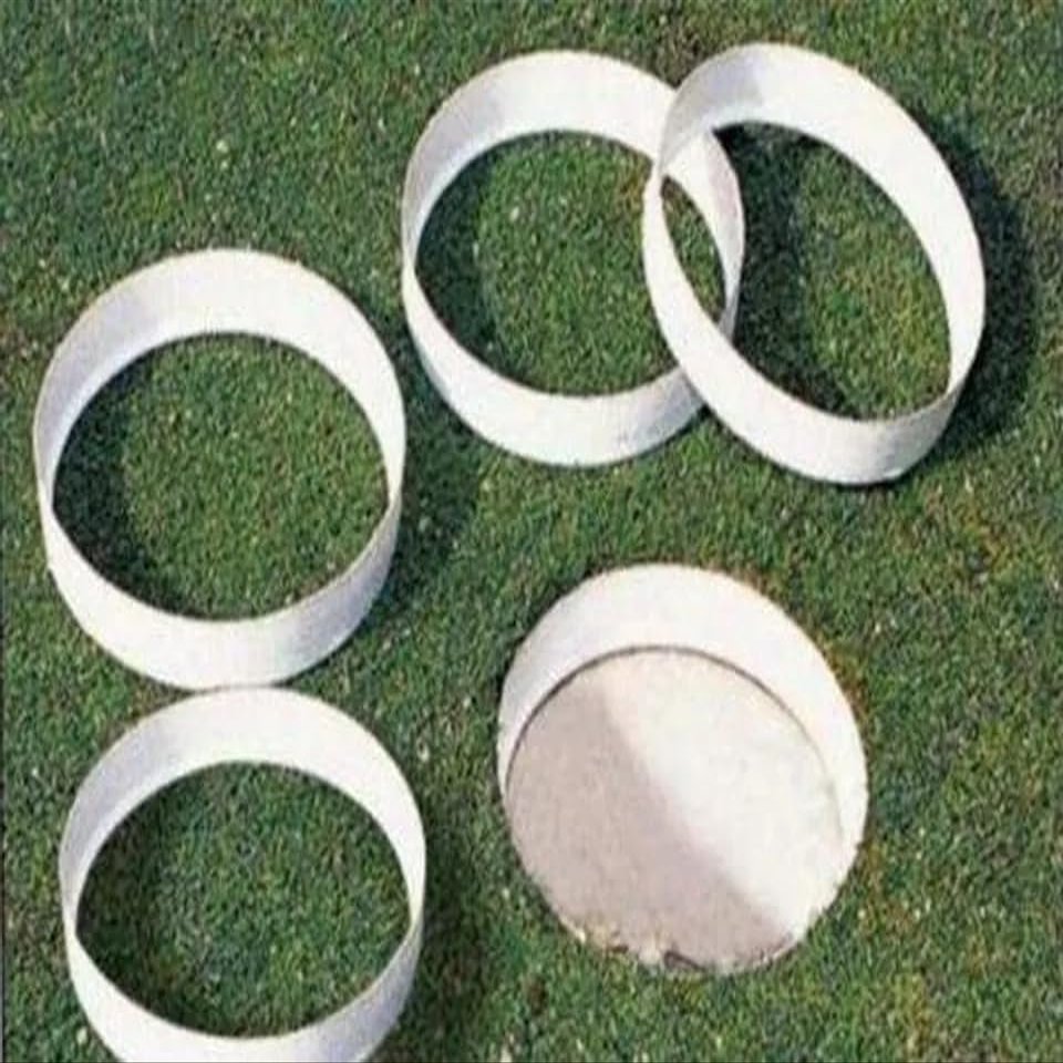 A99 Golf Portable Putting Green Cup Rings Golf Training Aid  Putting Practice Accessory for Indoor Outdoor Use, Backyard, Home & Golf Course