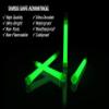 Swiss Safe Premium 6" Glow Sticks, Extra Bright, 12+ Hour Duration, Emergency Ready, Green, 6 Pack view 3